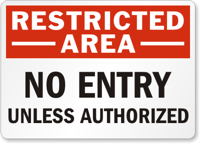 noentry
